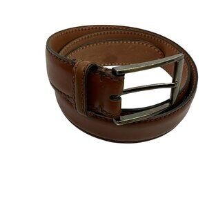 Mara Giordani Handmade In Italy Genuine Leather Belt Mens 36/90 Brown